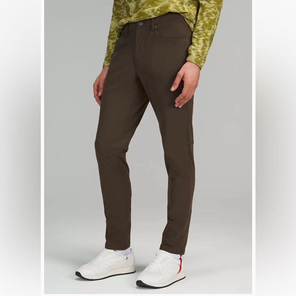 Lululemon ABC Slim-Fit Pant 32x30 - Dark Olive color